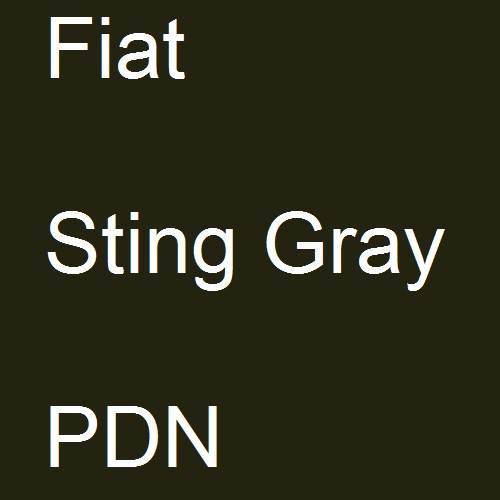 Fiat, Sting Gray, PDN.